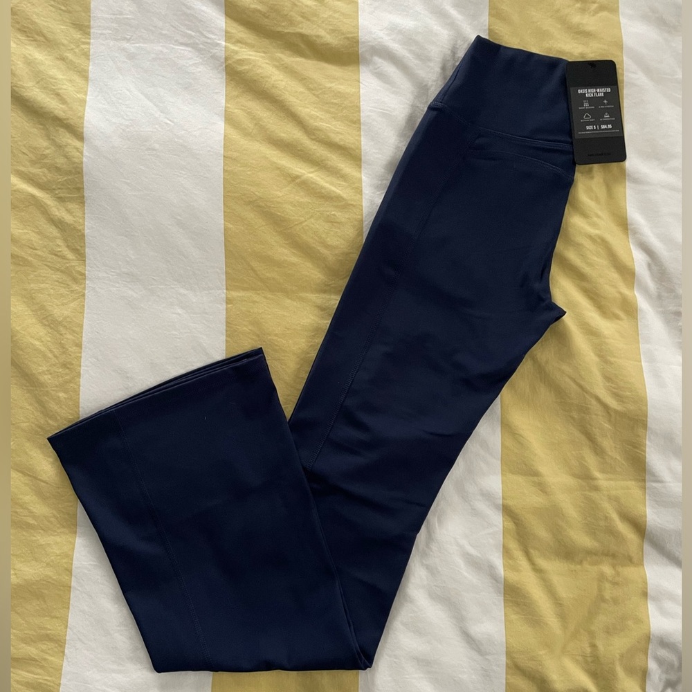 Fabletics Oasis PureLuxe High-Waisted Kick Flare Leggings